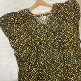 Frock Feeding Nighty, Free Size, Ankle Length, Tie-Up, Puff Sleeve Sleepwear in Softest Cotton Fabric (Bra Size 34"-38" | 50”-52″ length)